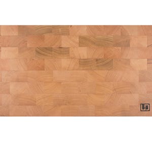 King Size End Grain Beech Cutting Board – 55x31 cm | Solid Wood, Food Safe, Extra Durable