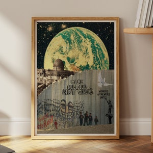 Palestine Poster No 5, Palestine Print, Palestine Art Print, Palestine Wall Art, Wall Decoration, Travel Poster, Middle East, Palestine