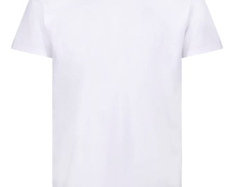Plain WHITE Tshirt, White colour tshirts, Solid white colour tshirts, 160 GSM white cotton tshirts, 100% cotton tees. Plain White Tees