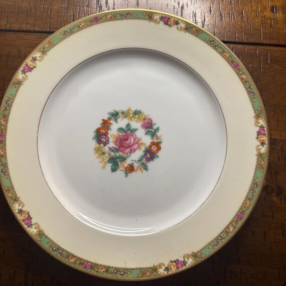 アンティーク KPM チャイナ ROSEDALE 27469 パターン #27468 ディナー