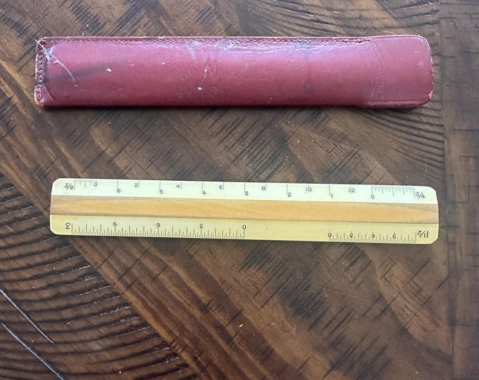 Vintage Slide Ruler - Etsy