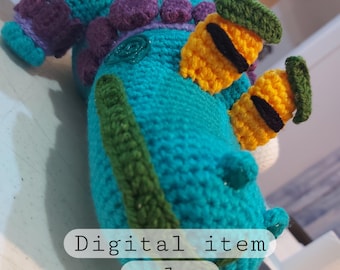 Dragon Junior H Häkelmuster DIGITALES PRODUKT