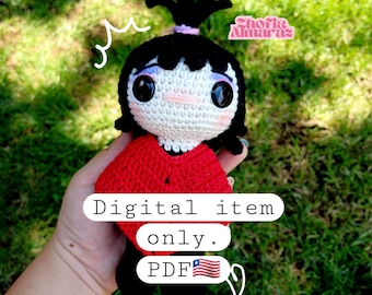 Von LIDIA AMIGURUMI BEETLEJUICE inspiriertes Häkelmuster