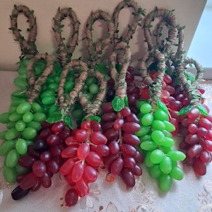 Handmade Grape Soap on Rope: Natural Fragrance, Decorative Accent
