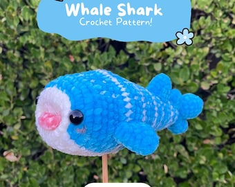 Whale Shark Crochet Pattern - Amigurumi