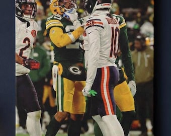 Luther Burden Canvas Wall Art, Chicago Bears Football Decor