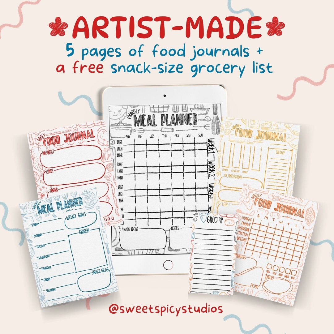 Food Planner Journal Your Guide to Makan-Makan Anti Ribet! Food Planner Journal Your Guide to Makan-Makan Anti Ribet!
