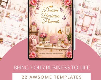 Business Planner for Women Entrepreneurs | Digital Download  | small business owner