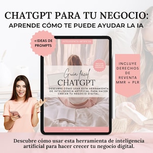 ChatGPT Guide for Business: Resell Rights MRR/PLR (Digital Download, Spanish)