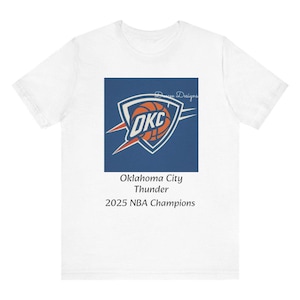 Camiseta del campeonato Oklahoma City Thunder