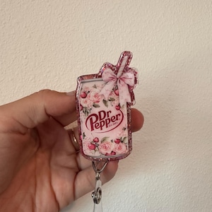 Soda pop Badge Reel