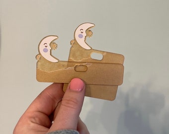 Topper maanbadge | verpleegstercadeau | nachtdienst