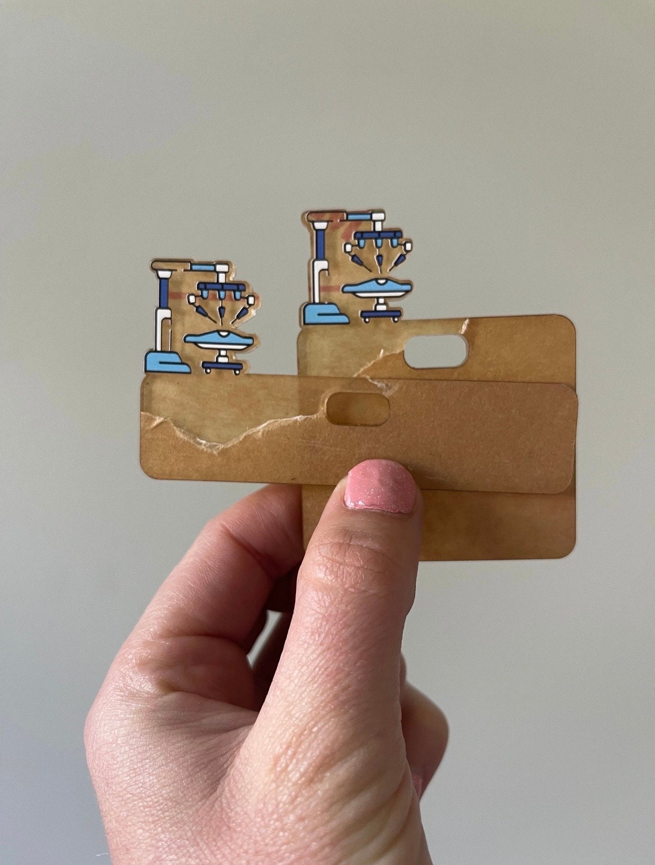 Surgical robot badge topper | nurse gift