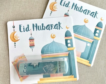 Tarjeta de dinero Eid personalizada / Tarjetero Eidi