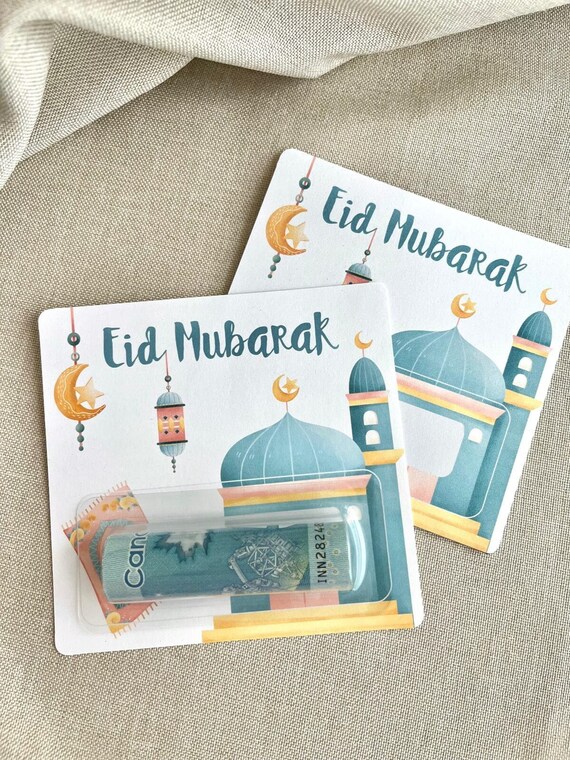 Customized Eid Money Card | Eidi Cash Holder