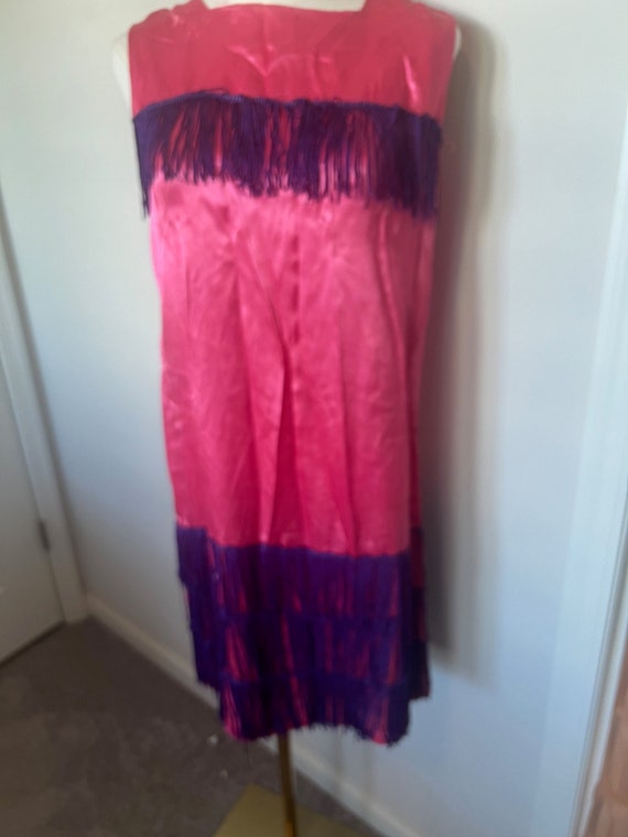 Vintage Flapper Costume - 70's - Brilliant colors!