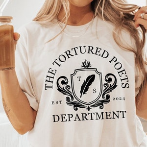 The Tortured Poets Department Shirts, TTPD New Album Shirt, TS 2024 New Album Shirt, The Tortured Poets Department, Fan Gifts, Gift for Her