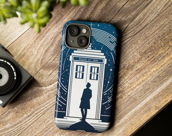 Doctor and Tardis Phone Case