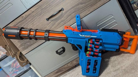 X Shot Ragefire Nerf Machine Gun Box