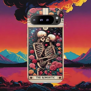 Google Pixel & Samsung Tough Cases, The Romantic, Google Pixel Series, Pixel Cases, Galaxy cases, android, mom, Halloween phone cases v41