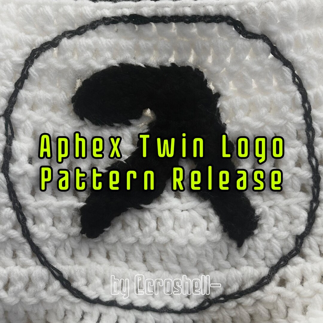 Aphex Twin Logo Crochet Pattern - Etsy