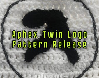 Aphex Twin Logo Crochet Pattern
