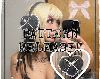 Coquette Heart Earmuffs