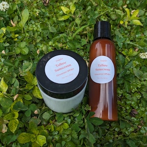 Mineral Tallow Sunscreen SPF 40+