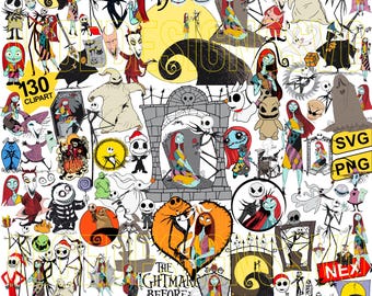 Nightmare King Svg Png Bundle, Spooky Season Svg, Before Christmas Squad Svg, Characters Halloween Svg, Horror Halloween Svg, Skeleton Svg