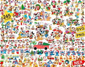 240+ files Merry Christmas Svg Png Bundle, Christmas Characters Svg, Mouse Xmas Svg, Christmas Family Svg, Christmas Vacation Svg, Squad Svg