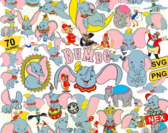 Flying Elephant Svg Png Bundle, Adorable Elephant Svg, Charming Circus Svg, Don't Fly Soar Svg, Classic Elephant Svg, Baby Shower Svg