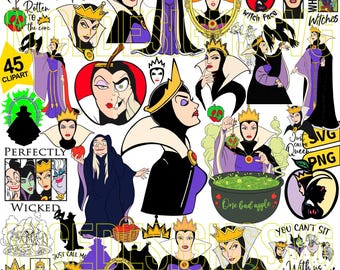 Bundle Bad Girls Friends Svg Png, Queen Villain Svg, My Favorite Villain Svg, Chillin' Like A Villain Svg, Halloween Villains Svg