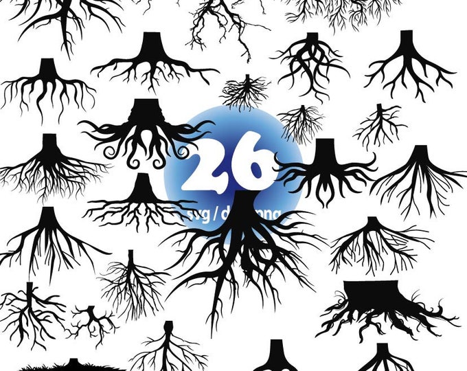 Roots Outline SVG, Roots SVG, Tree Roots Svg, Family Svg, Roots Clipart ...