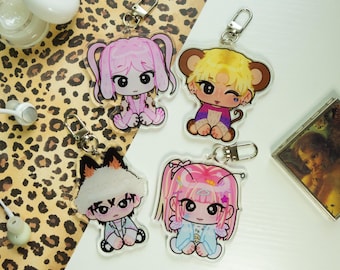 XLOV BIII:-P KEYCHAINS