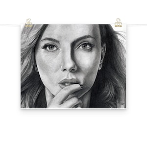 Scarlett Johansson Art Print