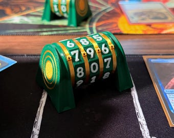 MTG Life Counter Dial – Standing HP Tracker for D&D, TTRPGs, Gaming Accessory