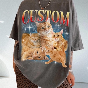 Custom Pet Shirt, Retro Graphic 90s Shirt, Pet Bootleg Shirt, Custom Bootleg Rap Tee Dog, Custom 90S Bootleg Shirt, Personalize Bootleg Tee