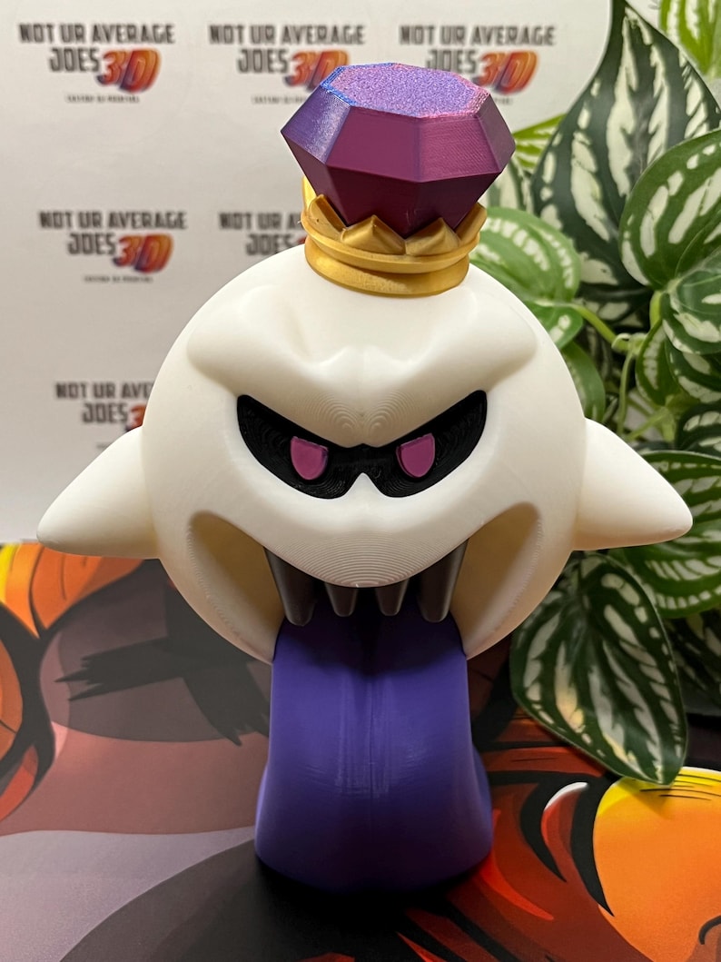 Pvc Boo Statue 3D Printed King Boo Figurine - Etsy