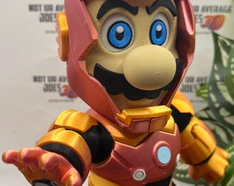 Figurine Iron Mario imprimée en 3D