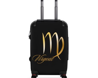 Virgo Zodiac Sign Suitcase for September Birthday Trip Luggage for August Birthday Vacation Suitcase for Her