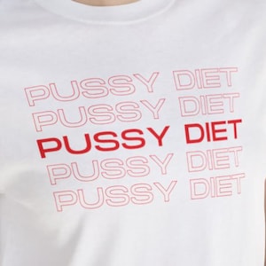 P*ssy Diet/Fletcher/LGBTQ/Pride/Lesbian/Unisex Jersey Short Sleeve Tee