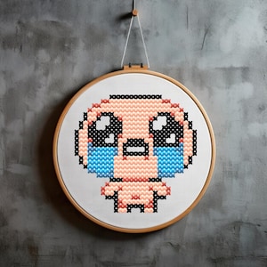 Small Isaac Cross Stitch Pattern