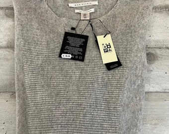 Pull 100% pur cachemire Max Studio M Gris femme