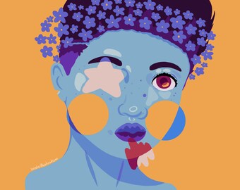 Star-Shaped Hole Print (8x10)