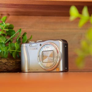 Panasonic LUMIX TZ-31 silber – Vintage Y2K Digital Camera | Retro Point & Shoot CCD DigiCam