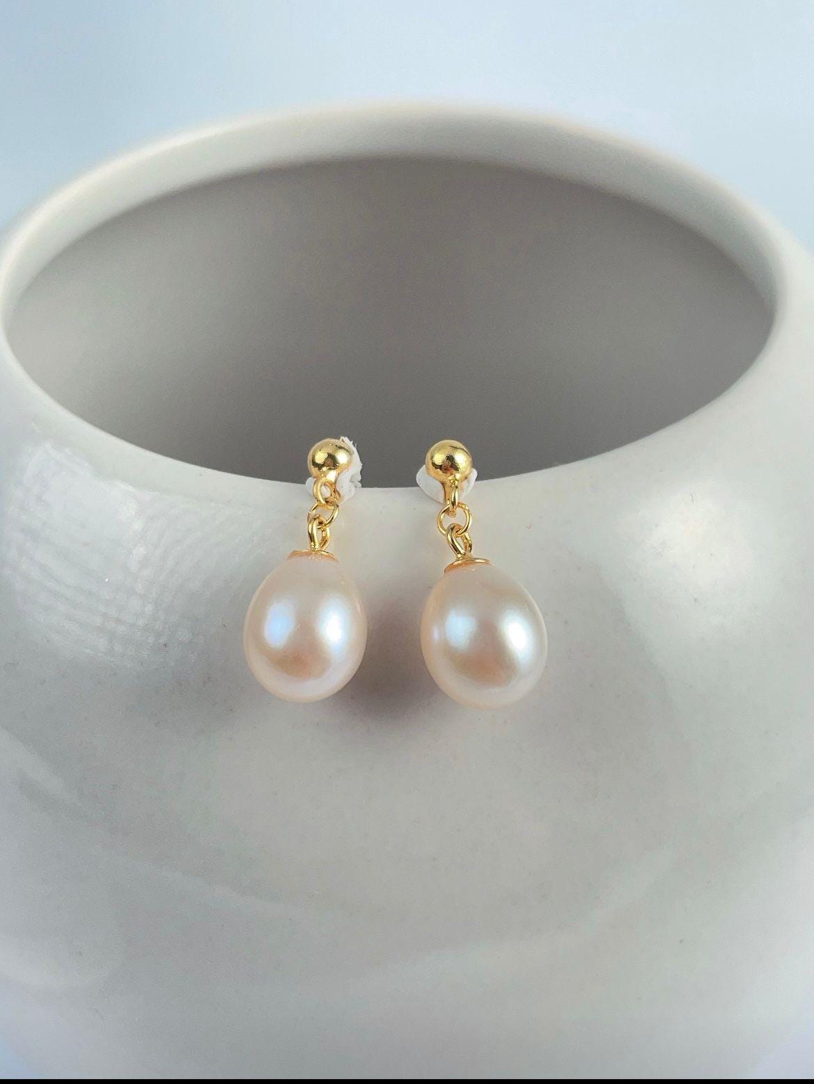 TseenYi Retrò Orecchini Di Perle A Goccia Argento Cristallo Arco Orecchini Brillare Cz Borchie Orecchini Lungo Arco Perla Penzoloni Boho Lungo Orecchini A Goccia Gioielli Per Donne E Ragazze Regali