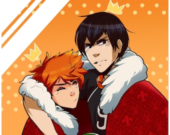 Haikyuu | KageHina |  11x17" Poster Print