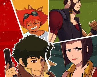 Cowboy Bebop | 11x17" Poster Print