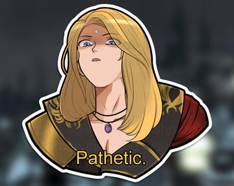 FFXIV | Zenos PATHETIC | Sticker