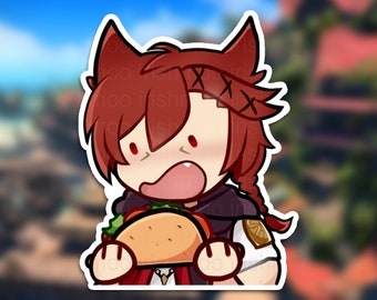 FFXIV | G'raha Tia Taco | Sticker